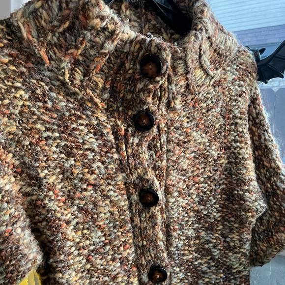 Tabitha anthro seasonal stroll wool blend cardigan coat - Picture 3 of 17